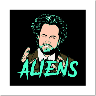 Giorgio Tsoukalos Aliens Posters and Art